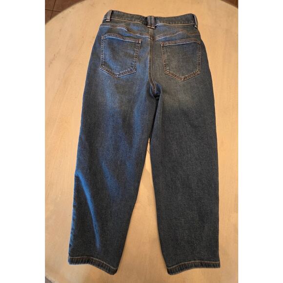 Talbots Relaxed Barrel Jean Women's Denim SZ 6P - Picture 3 of 9